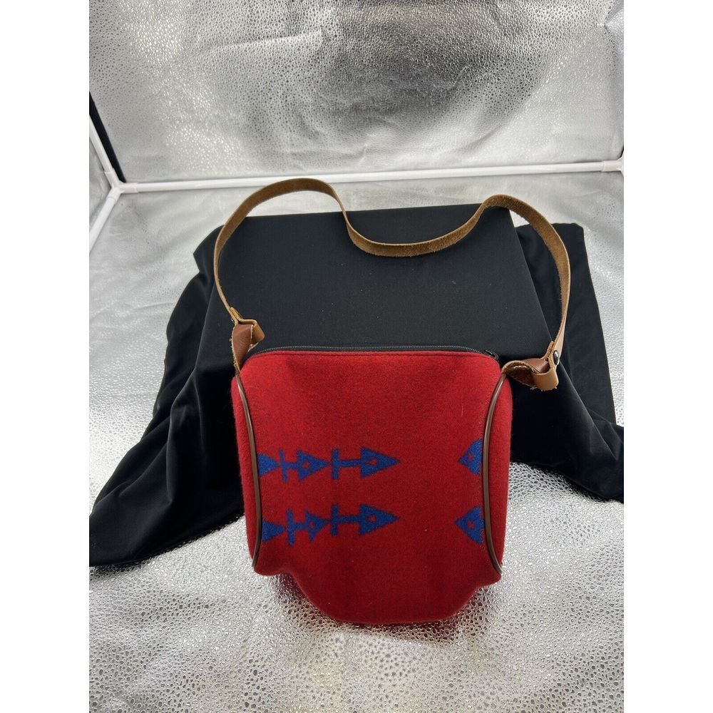 Pendleton Wool Red Blue Aztec Native Southwestern… - image 3